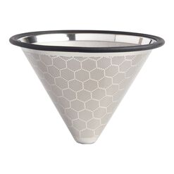 Stainless Steel Cone Pour Over Coffee Filter