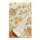 Indah Ivory Multicolor Floral Velour Hand Towel image number 0