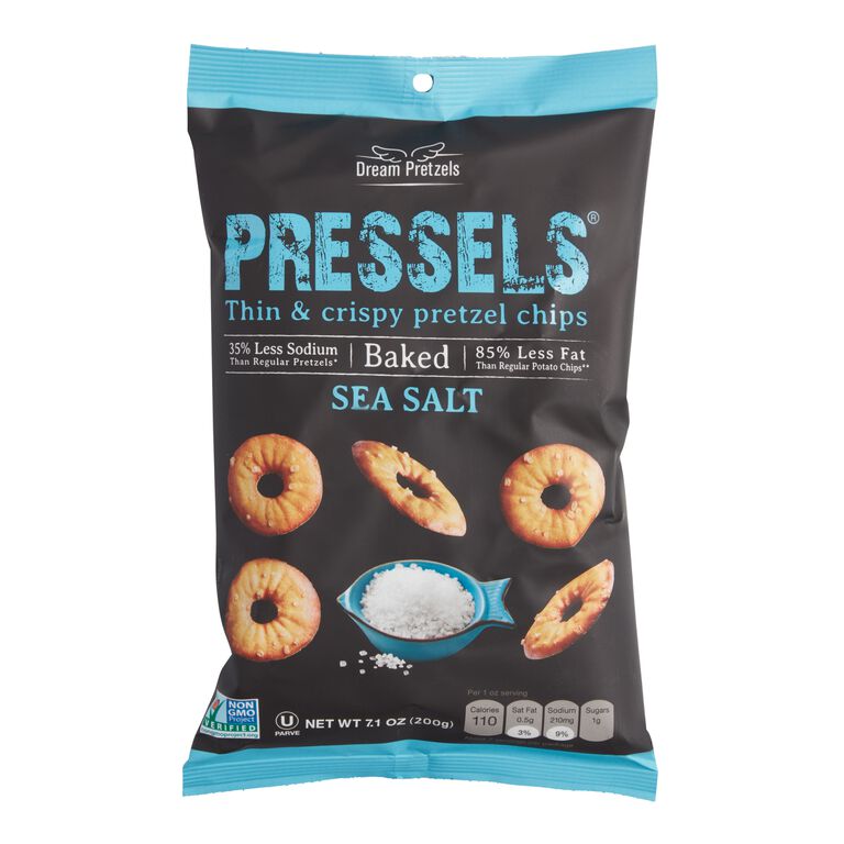 Pressels Sea Salt Pretzel Chips Set of 2 image number 1