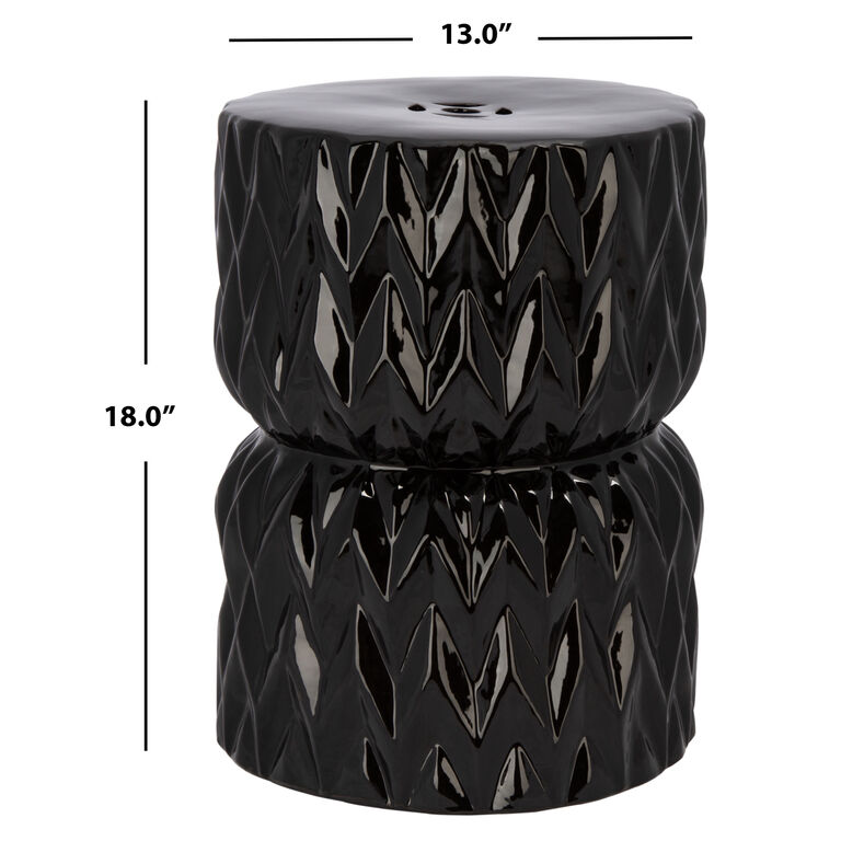 Black Ceramic Structural Side Table image number 5