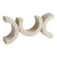 Natural Stone Stacked Crescent Sculpture Decor image number 2
