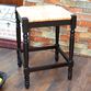 Erma Wood and Fiber Farmhouse Backless Counter Stool image number 1
