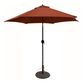 9 Ft Tilting Patio Umbrella With Lights image number 0