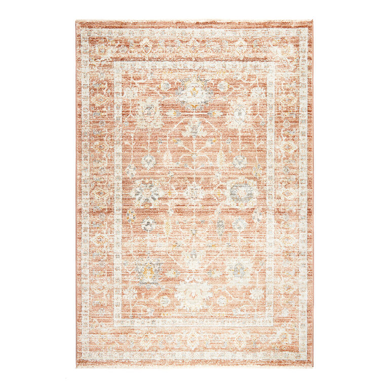 Umbria Traditional Style Border Area Rug image number 1