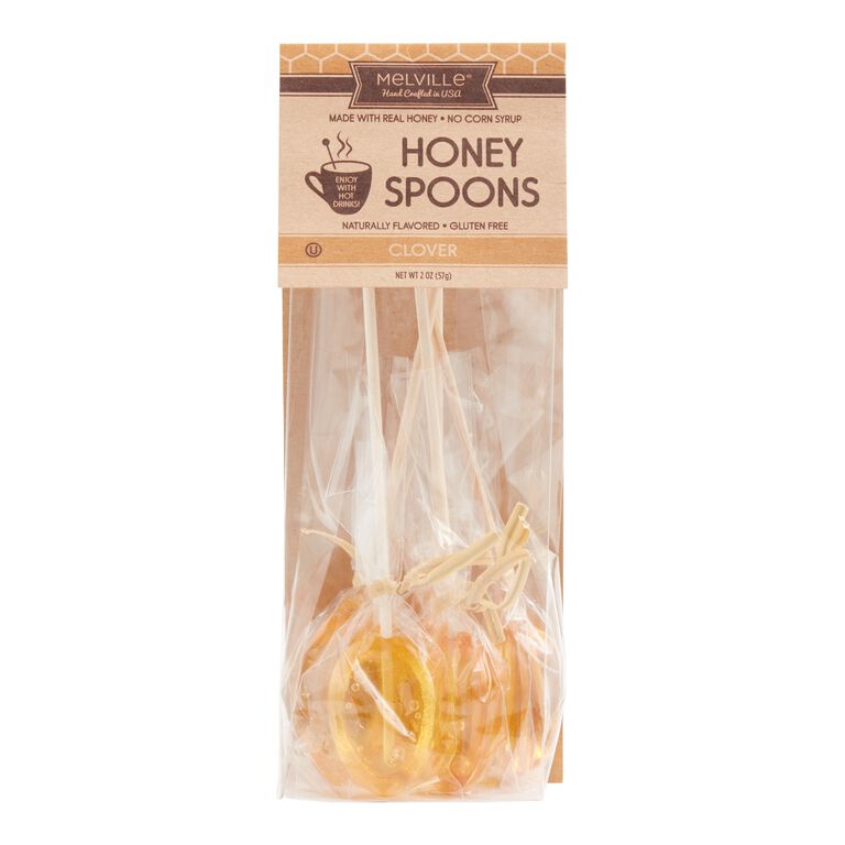 Melville Clover Honey Spoons 5 Pack image number 1