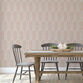 Queen Emma By She She Blush Pink Peel And Stick Wallpaper image number 1