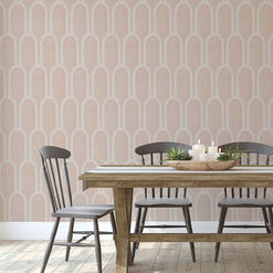 Queen Emma By She She Blush Pink Peel And Stick Wallpaper