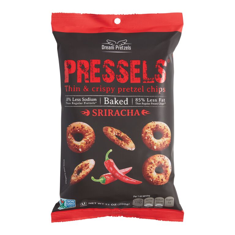 Pressels Sriracha Pretzel Chips Set of 2 image number 1