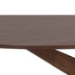 Akira Oval Wood Starburst Dining Table image number 4