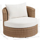 Montane Oversized All Weather Wicker Outdoor Swivel Chair image number 5