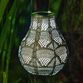 Geometric Wave Fabric Bulb Solar LED Lantern image number 4