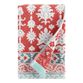 Miriam Coral And Aqua Ikat Towel Collection image number 2