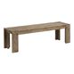 Finn Natural Wood Dining Bench image number 0