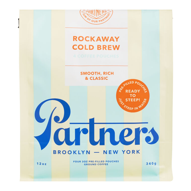 Partners Rockaway Cold Brew Coffee Pouches 4 Count image number 1