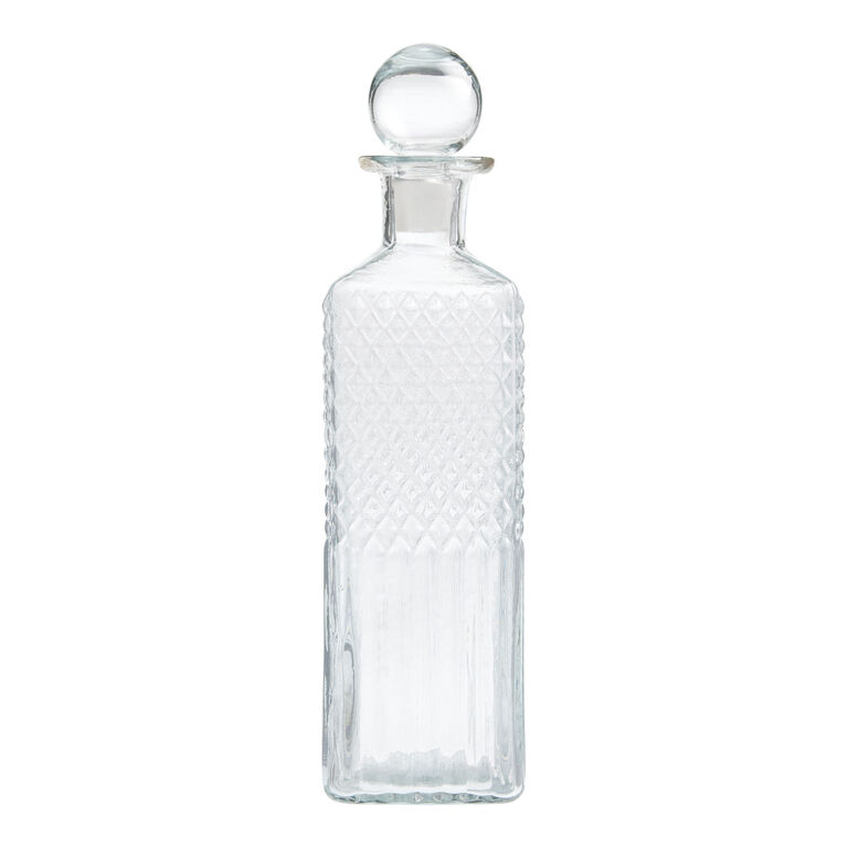 Embossed Blown Glass Decanter Collection image number 3