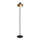 Adelaide Brass and Blackened Bronze Two Tone Floor Lamp image number 2