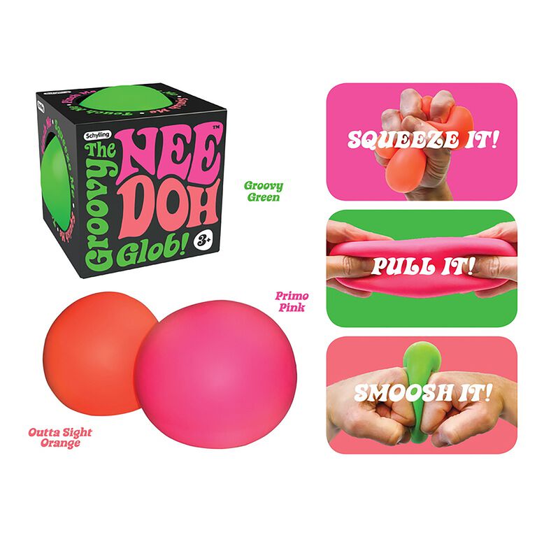 Schylling Nee Doh Stress Ball Set of 2 image number 2