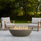 Riverside Oval Faux Stone Bowl Gas Fire Pit image number 1
