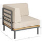 Andorra Modular Outdoor Sectional Corner End Chair image number 8