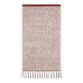 Ashlen Terracotta And White Stripe Terry Hand Towel image number 2