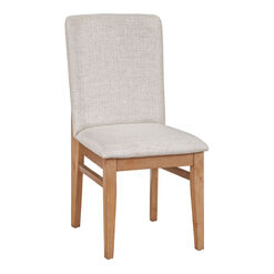 Brenden Pine Upholstered Dining Chair Set of 2
