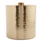 Julian Gold Hammered Ice Bucket With Tongs image number 2