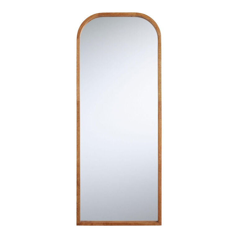 Talia Wood Arched Mirror Collection image number 3