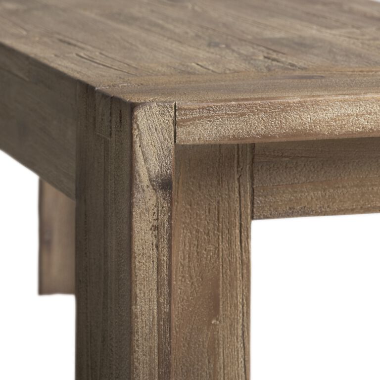 Finn Natural Wood Dining Bench image number 5
