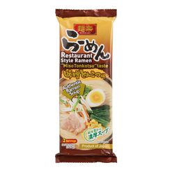 Menraku Miso Tonkotsu Ramen Noodle Soup 2 Pack