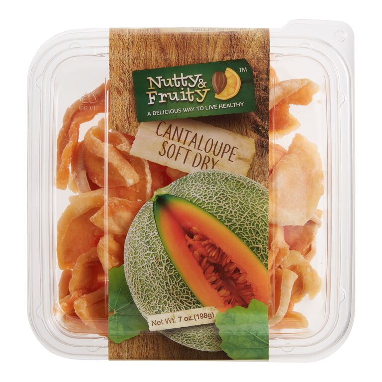 Nutty & Fruity Soft Dried Cantaloupe Slices image number 1