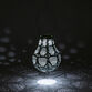 Geometric Wave Fabric Bulb Solar LED Lantern image number 1