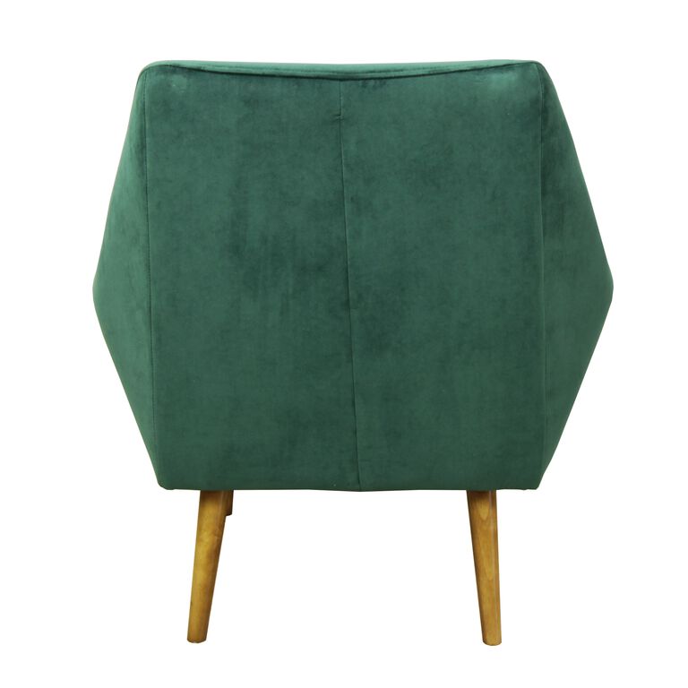 Austin Emerald Green Upholstered Chair image number 5