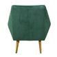 Austin Emerald Green Upholstered Chair image number 4