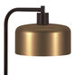 Adelaide Brass and Blackened Bronze Two Tone Floor Lamp image number 4