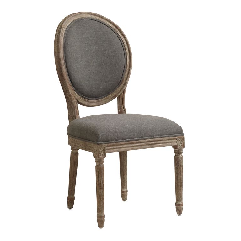 Paige Round Back Upholstered Dining Chair Set of 2 image number 1