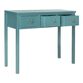 Nadia Blue Wood Console Table image number 4