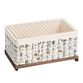 Ceramic and Wood Yakitori Style Tabletop Barbecue Grill image number 0