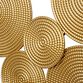 Gold Hammered Bubble Plate Wall Decor image number 2