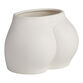 White Ceramic Femme Hips Planter image number 1