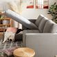 Gray Left Facing Trudeau Sectional Sofa with Storage image number 1
