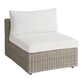 Santiago Gray Wicker Modular Outdoor Sectional Collection image number 2