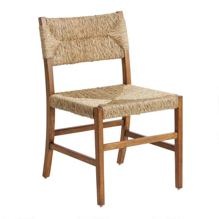 Candace Vintage Acorn and Seagrass Dining Chair Collection image number 3