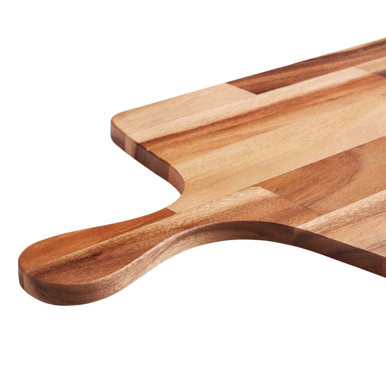 Extra Large Acacia Wood Paddle Cutting Board image number 2