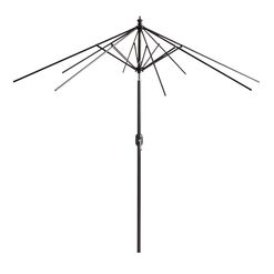 Steel 9 Ft Tilting Patio Umbrella Frame And Pole