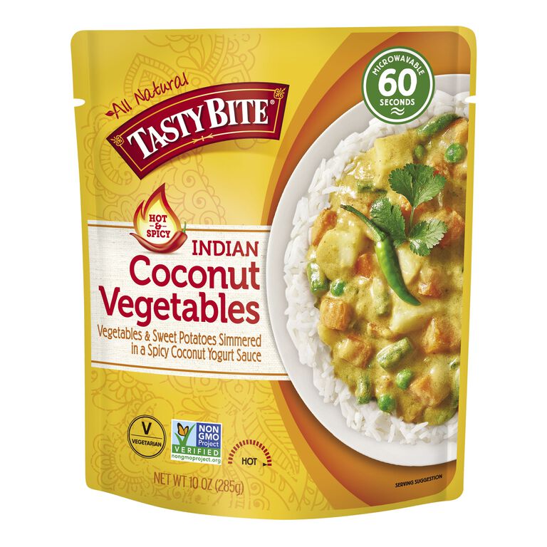 Tasty Bite Indian Coconut Vegetable Curry image number 1