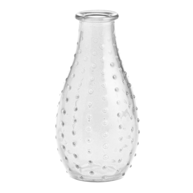 Glass Dot Bud Vase Set of 3 image number 1