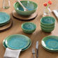 Pacifica Green And Blue Reactive Glaze Serving Bowl image number 1