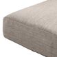 Sunbrella Khaki Ash Cast Gusseted Outdoor Chair Cushion image number 1