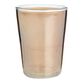 Freida Taupe Luster Crackle Double Old Fashioned Glass