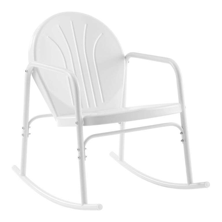 Ensley Modern Metal Outdoor Chair Set Of 2 image number 1